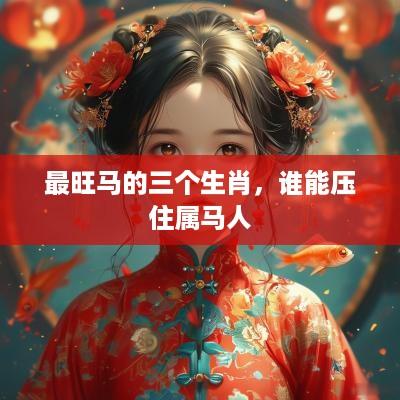 最旺马的三个生肖，谁能压住属马人
