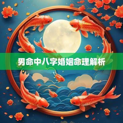 男命中八字婚姻命理解析