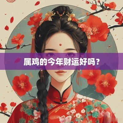 属鸡的今年财运好吗？