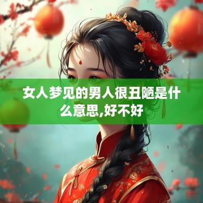 女人梦见的男人很丑陋是什么意思,好不好