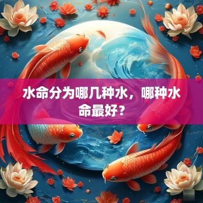 水命分为哪几种水，哪种水命最好？