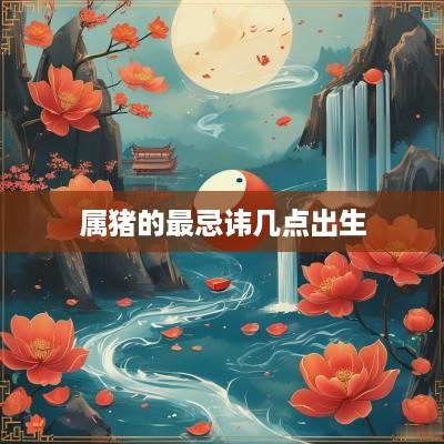 属猪的最忌讳几点出生