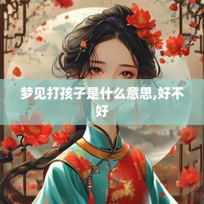 梦见打孩子是什么意思,好不好