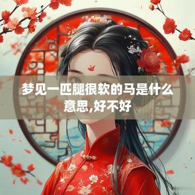 梦见一匹腿很软的马是什么意思,好不好