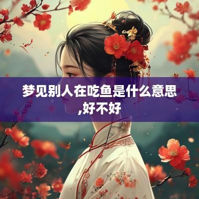 梦见别人在吃鱼是什么意思,好不好
