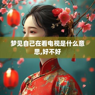 梦见自己在看电视是什么意思,好不好
