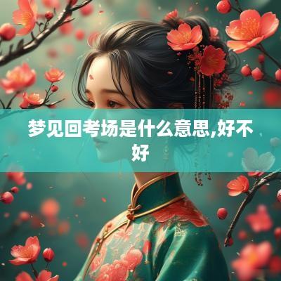 梦见回考场是什么意思,好不好