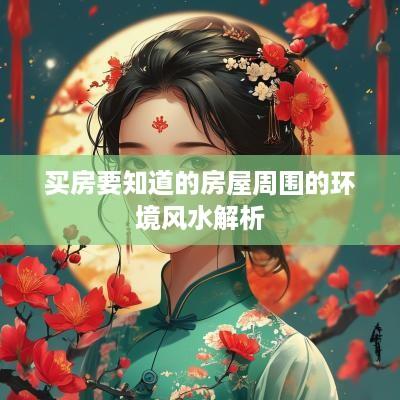 买房要知道的房屋周围的环境风水解析