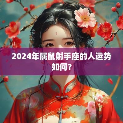 2025年属鼠射手座的人运势如何？