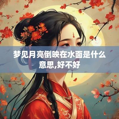 梦见月亮倒映在水面是什么意思,好不好