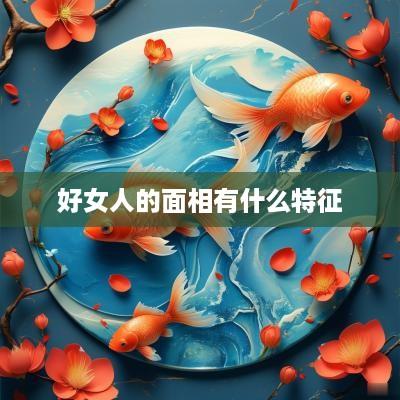 好女人的面相有什么特征