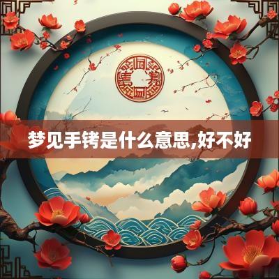 梦见手铐是什么意思,好不好