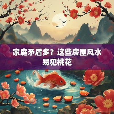 家庭矛盾多？这些房屋风水易犯桃花