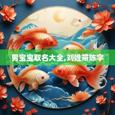 男宝宝取名大全,刘姓带陈字