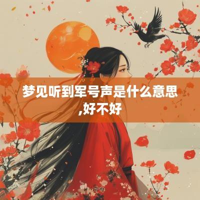 梦见听到军号声是什么意思,好不好