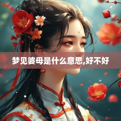 梦见婆母是什么意思,好不好