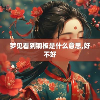 梦见看到铜板是什么意思,好不好
