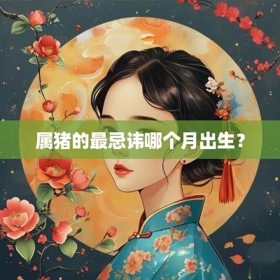 属猪的最忌讳哪个月出生？