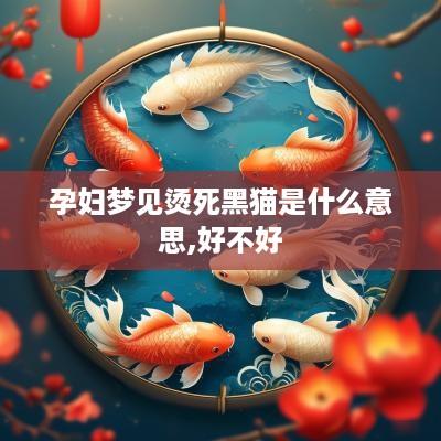 孕妇梦见烫死黑猫是什么意思,好不好