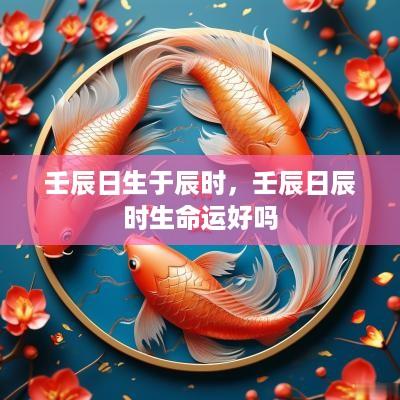 壬辰日生于辰时，壬辰日辰时生命运好吗
