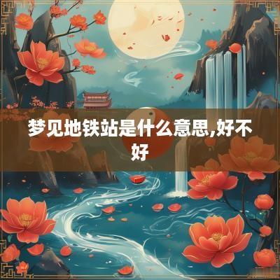 梦见地铁站是什么意思,好不好