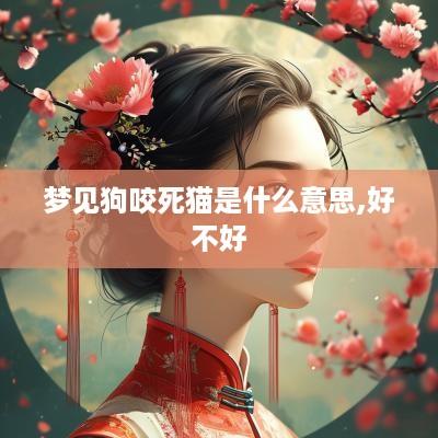 梦见狗咬死猫是什么意思,好不好