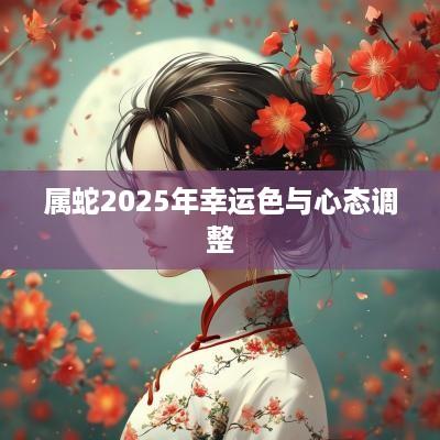 属蛇2025年幸运色与心态调整