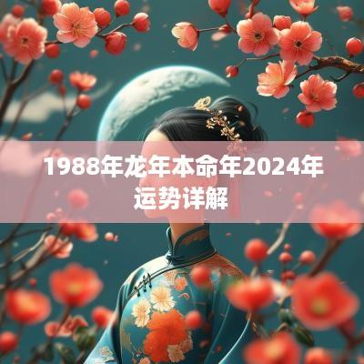 1988年蛇年本命年2025年运势详解