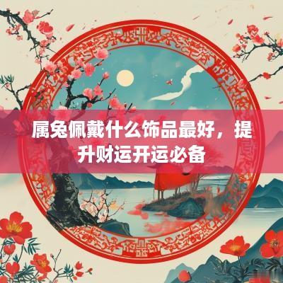 属兔佩戴什么饰品最好，提升财运开运必备