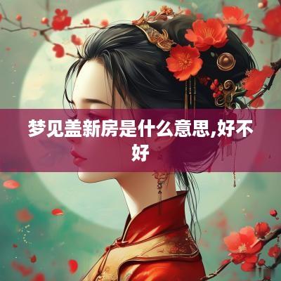 梦见盖新房是什么意思,好不好