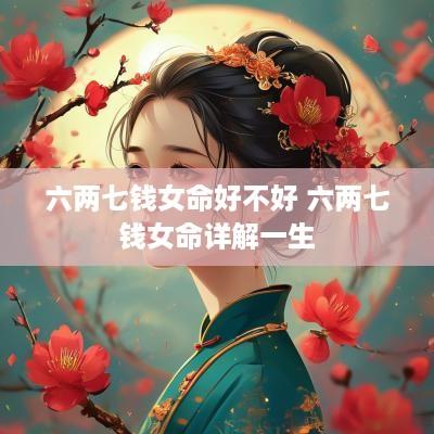 六两七钱女命好不好 六两七钱女命详解一生