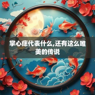 掌心痣代表什么,还有这么唯美的传说