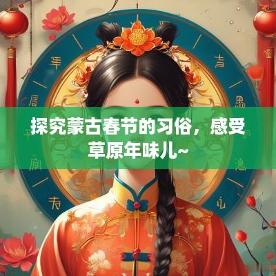 探究蒙古春节的习俗，感受草原年味儿~
