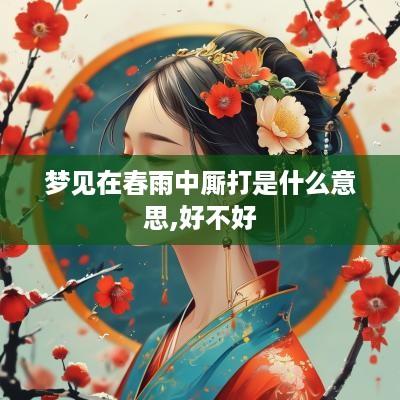 梦见在春雨中厮打是什么意思,好不好
