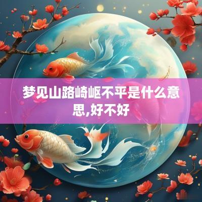 梦见山路崎岖不平是什么意思,好不好