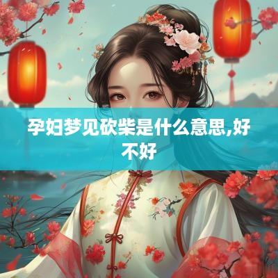 孕妇梦见砍柴是什么意思,好不好