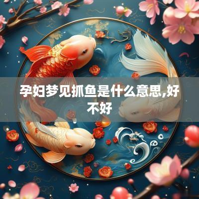 孕妇梦见抓鱼是什么意思,好不好