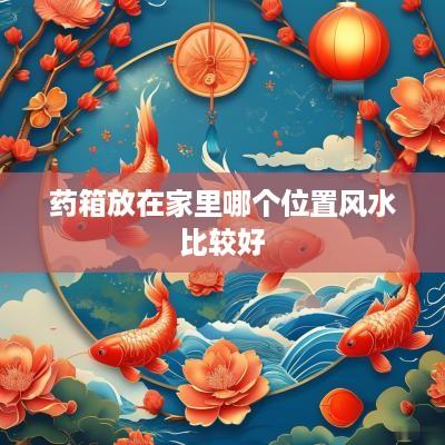 药箱放在家里哪个位置风水比较好