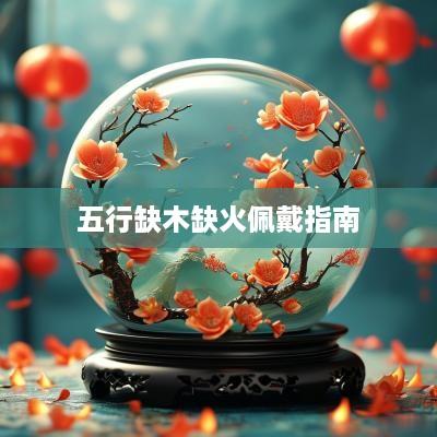 五行缺木缺火佩戴指南