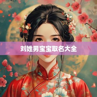 刘姓男宝宝取名大全