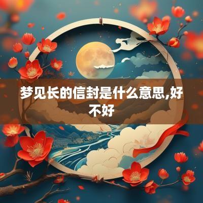 梦见长的信封是什么意思,好不好