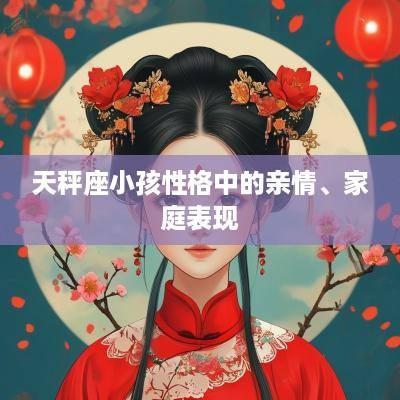 天秤座小孩性格中的亲情、家庭表现