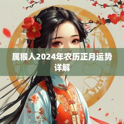 属猴人2025年农历正月运势详解