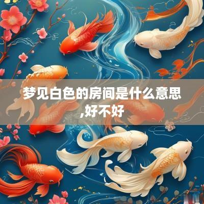 梦见白色的房间是什么意思,好不好