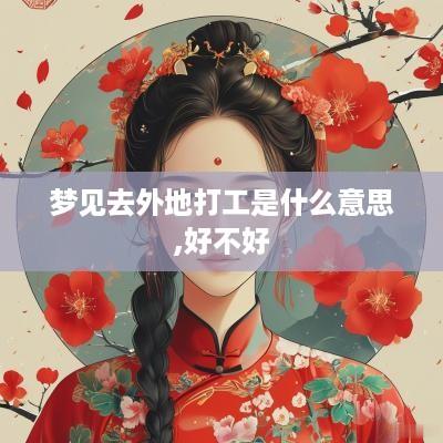 梦见去外地打工是什么意思,好不好