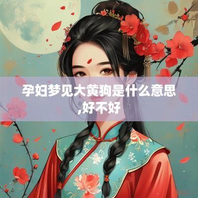 孕妇梦见大黄狗是什么意思,好不好