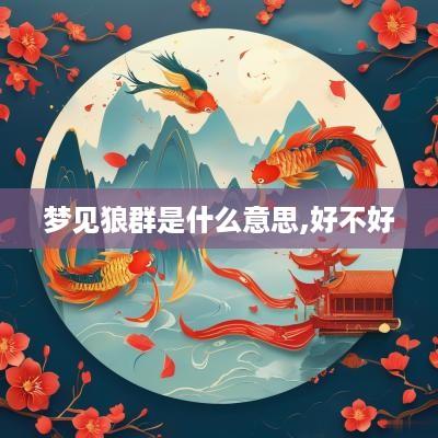 梦见狼群是什么意思,好不好