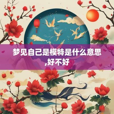 梦见自己是模特是什么意思,好不好