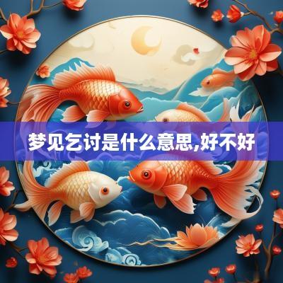 梦见乞讨是什么意思,好不好