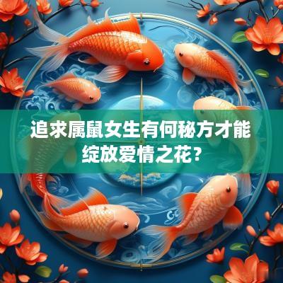 追求属鼠女生有何秘方才能绽放爱情之花？